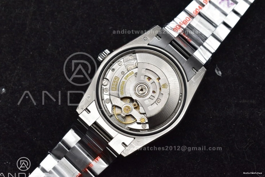 Edition 679 36 Dial Best on Roman BestValue SS DayDate 904L (Gain Steel Bracelet President QF vr3255 V5 Weight) Blue 0108